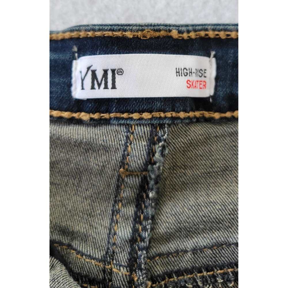 YMI Junior jeans, skater jeans, wide legs, 11/30 high rise, NWT - Picture 6 of 15